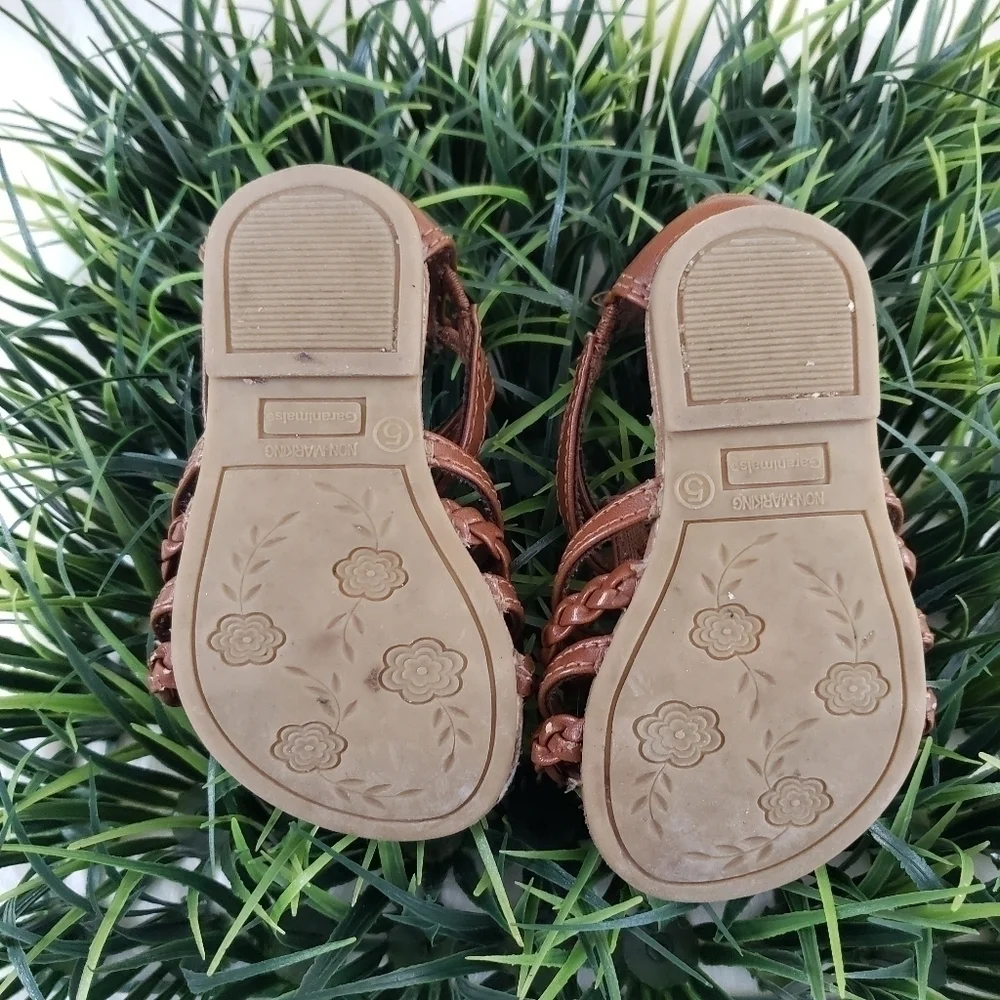 Garanimals Kids Size 5 Tan gladiator sandals